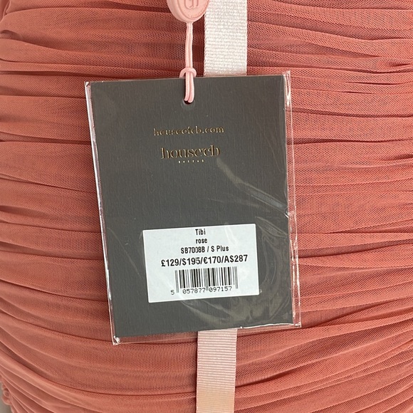 House of CB Dresses House Of Cb Tibi Rose Cutout Ruched Midi Dress